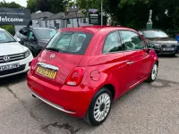 Used Fiat 500 Lounge 69 HP (50 kW) 2015 Red Hatchback
