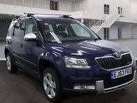 Used Skoda Yeti GreenLine 105 HP (77 kW) 2013 Blue SUV