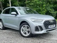 Used Audi Q5 S-Line 204 HP (150 kW) 2021 Silver SUV