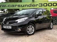 Used Nissan Note Acenta Premium 80 HP (58 kW) 2016 Black Hatchback