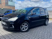 Käytetty Ford C-MAX Zetec 145 HP (106 kW) 2008 Musta Tila-auto