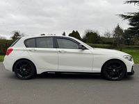 Used BMW 118 M Sport 136 HP (100 kW) 2017 White Hatchback