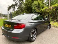 Used BMW 218 Sport Line 2014 Grey Coupe