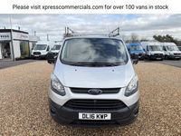 Used Ford Transit Custom 100 HP (73 kW) 2016 Silver Van