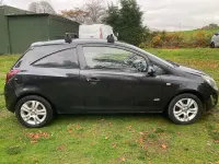 Used Vauxhall Corsa Sportive 95 HP (69 kW) 2014 Black Hatchback