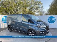 Used Ford Transit Custom Active 170 HP (125 kW) 2021 Blue Van