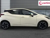 Used Nissan Micra Acenta 92 HP (67 kW) 2022 White Hatchback