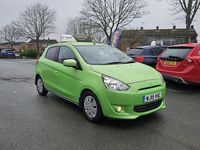 Used Mitsubishi Mirage 2015 Green Hatchback