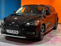 Used Ford Focus Active X 125 HP (91 kW) 2020 Black Hatchback