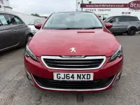 Used Peugeot 308 115 HP (84 kW) 2014 Red Hatchback