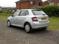 Used Skoda Fabia 60 HP (44 kW) 2015 Silver Hatchback
