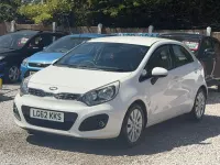Used Kia Rio 2012 White Hatchback