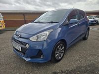 Used Hyundai i10 Premium 66 HP (48 kW) 2017 Blue Hatchback