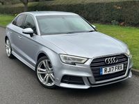 Used Audi A3 S-Line 190 HP (139 kW) 2017 Silver Sedan