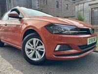 Used VW Polo SE 95 HP (69 kW) 2018 Orange Hatchback