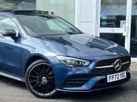Used Mercedes CLA250 AMG Line Premium Plus 2022 Blue Coupe
