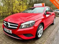 Used Mercedes A180 109 HP (80 kW) 2014 Red Hatchback