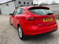 Used Ford Focus Zetec 2015 Red Hatchback