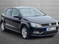 Used VW Polo Match 60 HP (44 kW) 2016 Black Hatchback