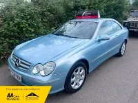Used Mercedes CLK320 Elegance 2002 Blue Coupe