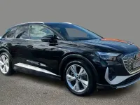 Used Audi Q4 e-tron S-Line 150 kW (204 HP) 2021 Black SUV