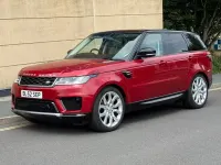 Used Land Rover Range Rover Sport HSE 306 HP (225 kW) 2018 Red SUV