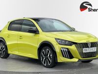 Used Peugeot e-208 GTi 114 kW (156 HP) 2024 Yellow Hatchback