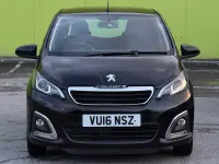 Usado Peugeot 108 Active 2016 Negro Utilitario