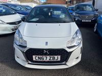 Used DS Automobiles DS3 Connected Chic 2017 White Hatchback