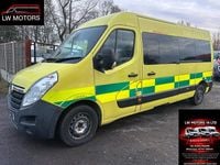 Used Vauxhall Movano 123 HP (90 kW) 2016 Yellow MPV