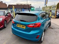 Used Ford Fiesta Titanium 120 HP (88 kW) 2019 Blue Hatchback