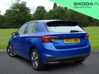 Used Skoda Fabia SE L 110 HP (80 kW) 2022 Blue Hatchback