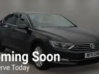 Used VW Passat Business 147 HP (108 kW) 2015 Black Sedan