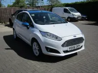 Used Ford Fiesta Zetec 2016 White Hatchback
