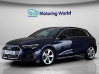 Used Audi A3 Sportback S-Line 150 HP (110 kW) 2022 Blue Hatchback