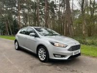 Używany Ford Focus Titanium 120 KM (88 kW) 2018 Srebrny Hatchback