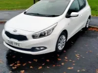 Used Kia Ceed 136 HP (100 kW) 2016 White Hatchback