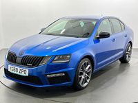 Used Skoda Octavia vRS 245 HP (180 kW) 2018 Blue Hatchback