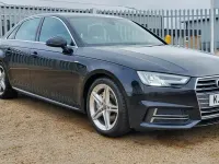 Used Audi A4 S-Line 190 HP (139 kW) 2017 Black Sedan