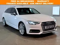 Usado Audi S4 Design 354 CV (260 kW) 2018 Blanco Familiar