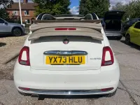 Used Fiat 500 2023 White Cabriolet