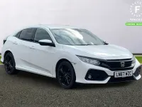 Używany Honda Civic SR 129 KM (94 kW) 2017 Biały Hatchback