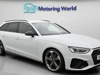 Used Audi A4 Black Edition 204 HP (150 kW) 2021 White Estate