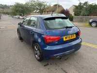 Used Audi A1 Sportback Sport 95 HP (69 kW) 2016 Blue Hatchback
