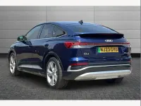Used Audi Q4 e-tron S-Line 150 kW (204 HP) 2023 Blue SUV