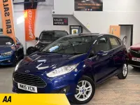 Used Ford Fiesta Zetec 78 HP (57 kW) 2015 Blue Hatchback