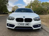 Used BMW 116 Sport Line 116 HP (85 kW) 2015 White Hatchback