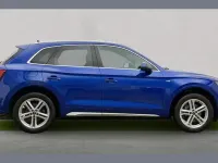 Used Audi Q5 S-Line 261 HP (191 kW) 2023 Blue SUV