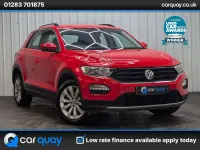 Używany VW T-Roc SE 115 KM (84 kW) 2018 Czerwony SUV