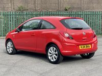 Used Vauxhall Corsa Excite 100 HP (73 kW) 2014 Red Hatchback